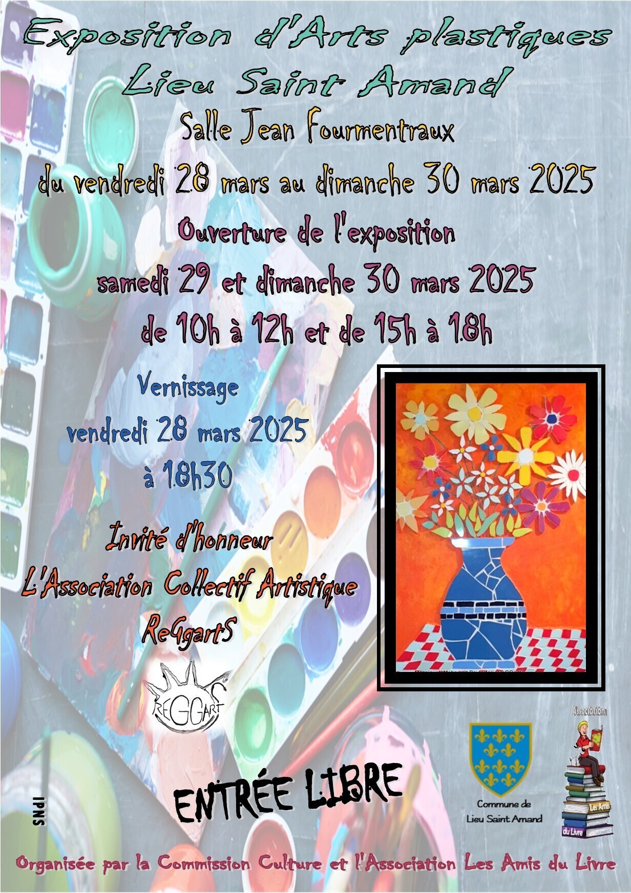 affiche arts plastique 2025